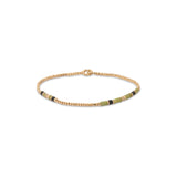 Creosote Bracelet | Afghan Jade I Yellow Gold