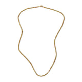 Cherish Necklace/Bracelet | Beige Afghan Jade I Pave Detail | Yellow Gold