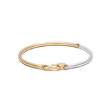 Two Tone Equinox Bracelet Yellow Gold White Gold- MAOR