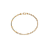 MAOR Two Thirds Equinox Bangle Bracelet Yellow Gold