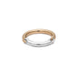 Two Tone Equinox Ring Yellow Gold White Gold- MAOR