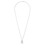 MAOR MCohen collection Gudo Oval sterling silver pendant necklace