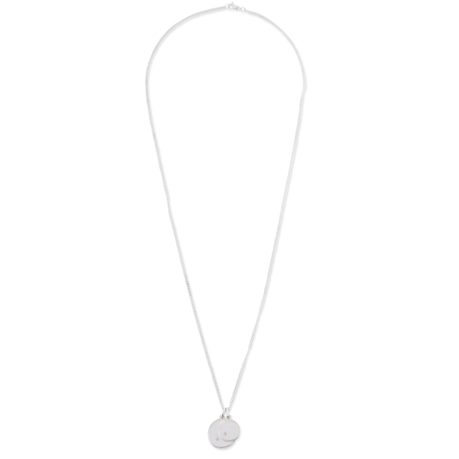 Gudo Round Necklace | Sterling Silver