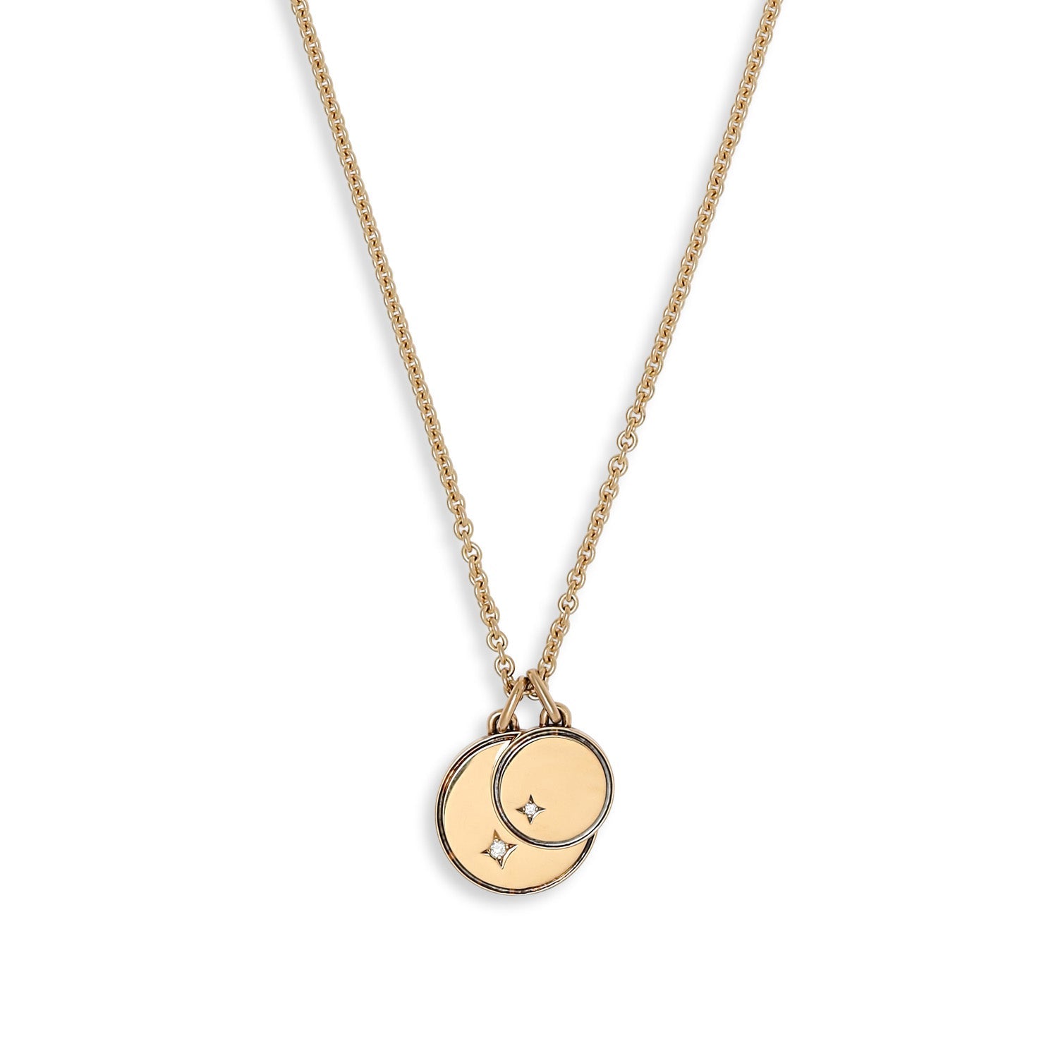 Gudo Round Necklace | Yellow Gold