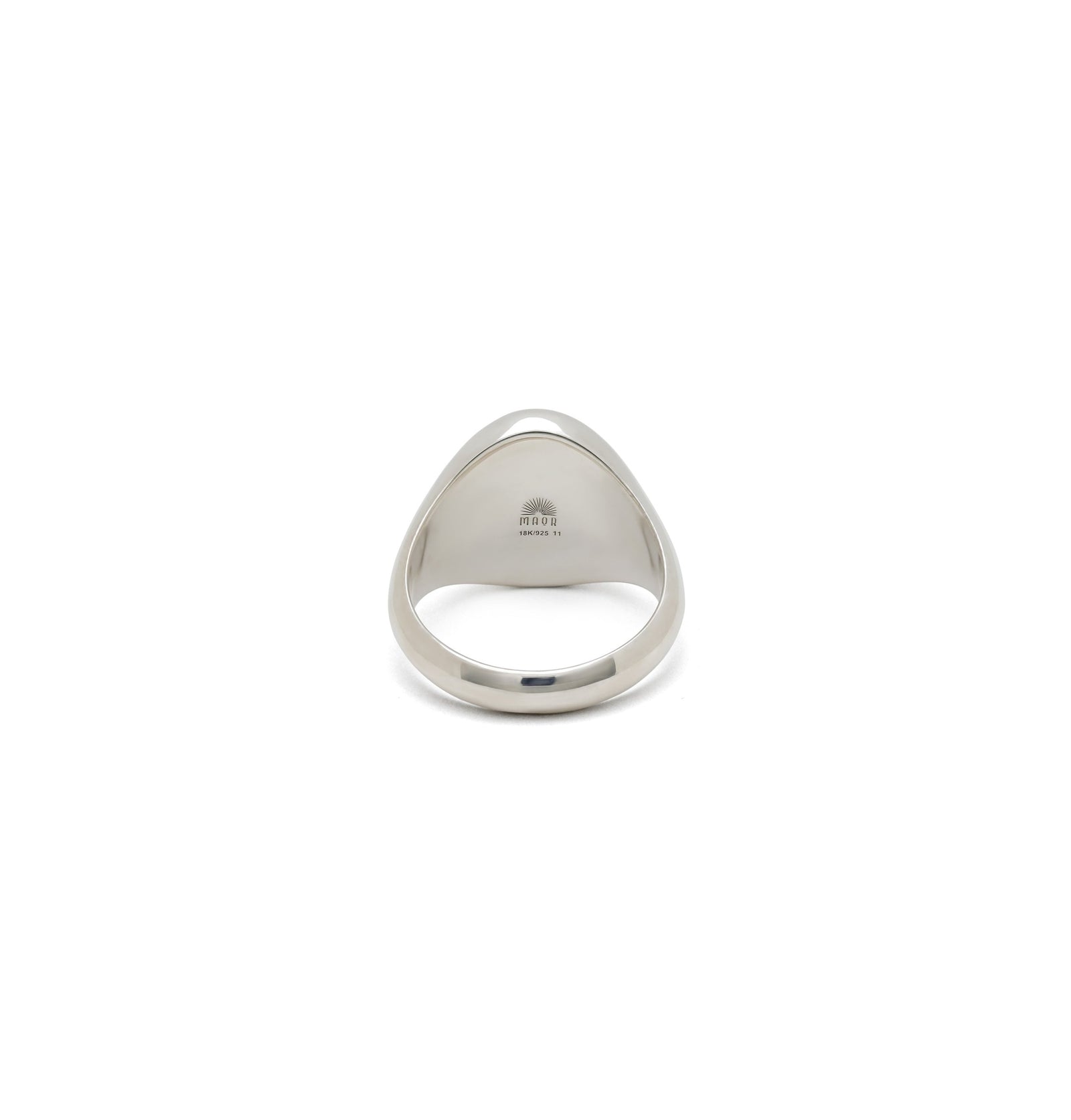 Hotam Oval Ring | 10mm | Mixed Metal