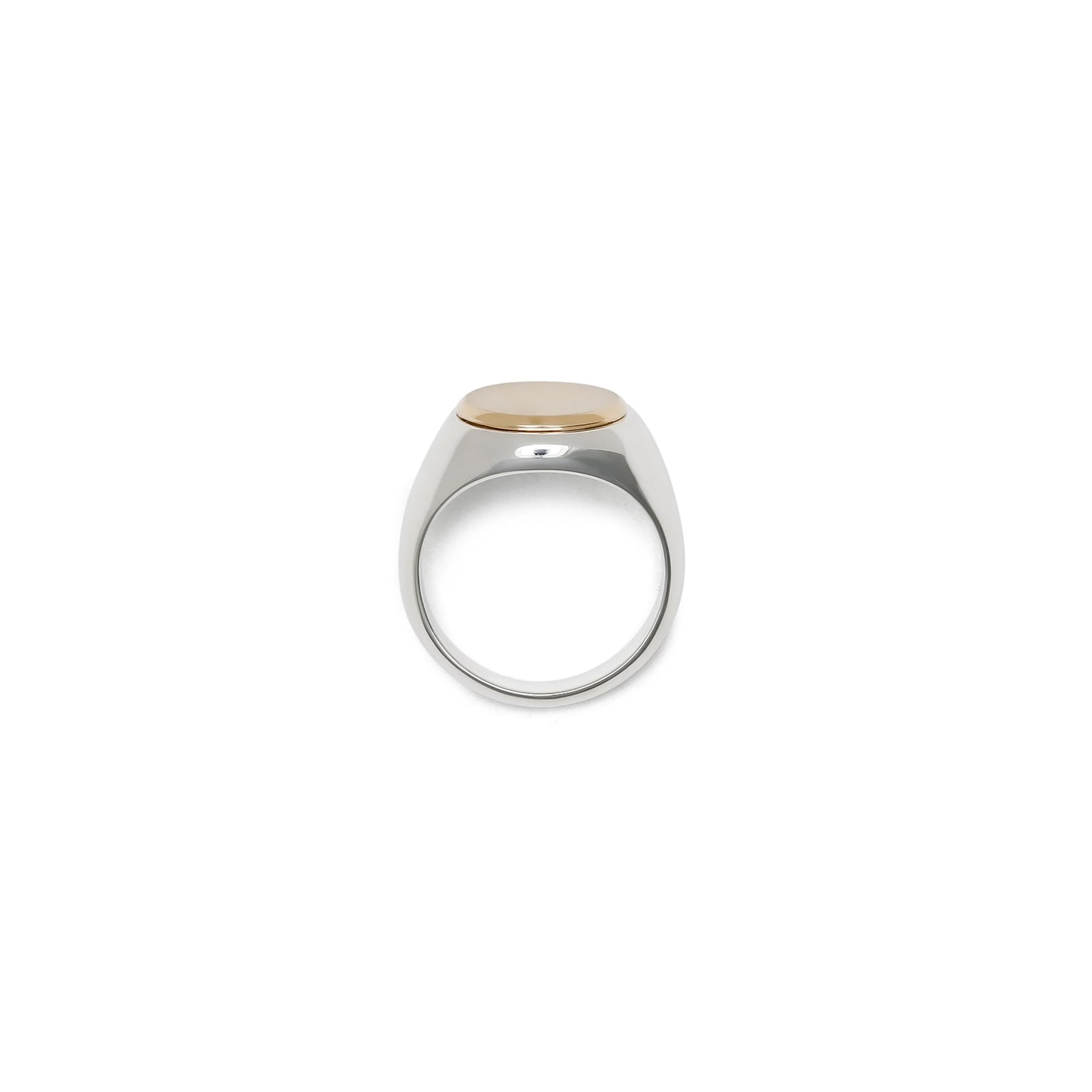 Hotam Round Ring | 15mm | Mixed Metal