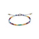 Mini Rize Bracelet | Rainbow Pattern | Sterling Silver