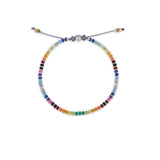 Mini Rize Bracelet | Rainbow Pattern | Sterling Silver