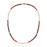 Mini Rizon Necklace/Bracelet | Wine Pattern | Yellow Gold