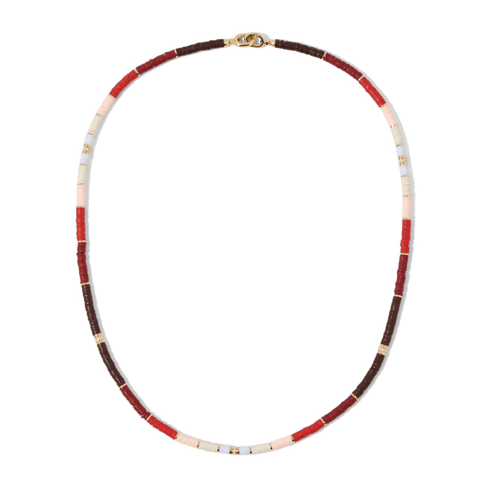 Mini Rizon Necklace/Bracelet | Wine Pattern | Yellow Gold