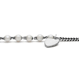 Mondi Necklace | White Pearls I Sterling Silver