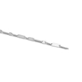 Monolinka Bracelet | 5mm | Edge Pave I Sterling Silver