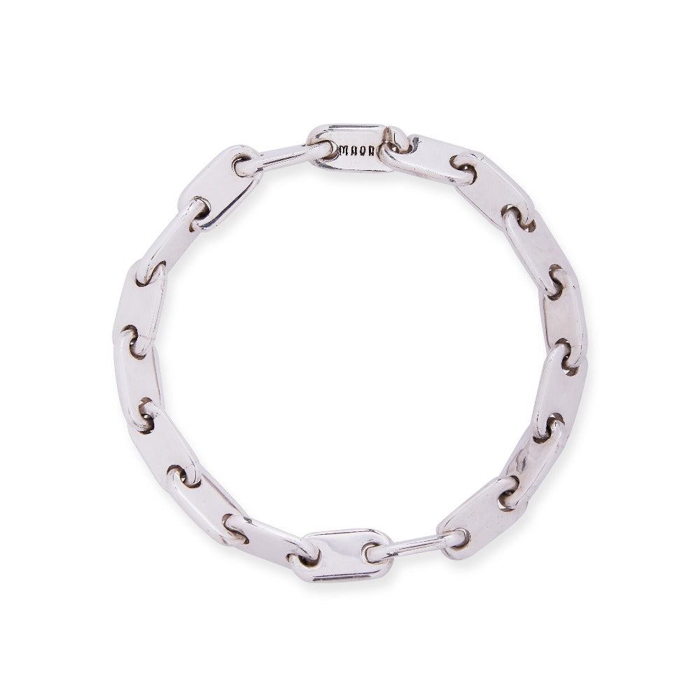 MAOR MCohen Monolinka link bracelet in sterling silver