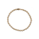 Omni Bracelet | 4.5mm | Pave Detail | Yellow Gold