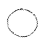 Omni Bracelet | 4mm | Oxidized Sterling Silver