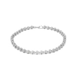 Omni Bracelet | 4mm | Full Pave | White Gold