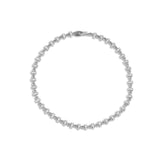 Omni Bracelet | 4mm | Full Pave | White Gold