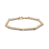 Orion Bracelet | Full Pave | Yellow Gold