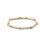 Orion Bracelet | Pave Detail | Yellow Gold