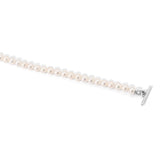 Perla Marinia Necklace | White Pearls | Sterling Silver