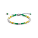 Maor Rizon bracelet with African beads and sterling silver beads