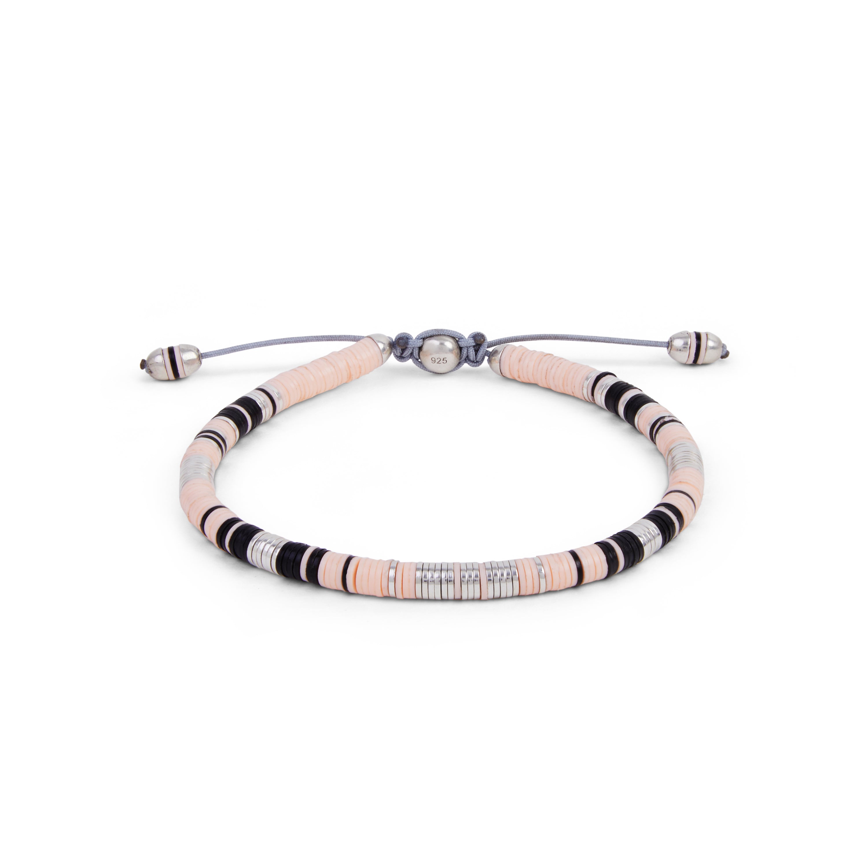 MAOR Rizon Light Pink African Bead Bracelet