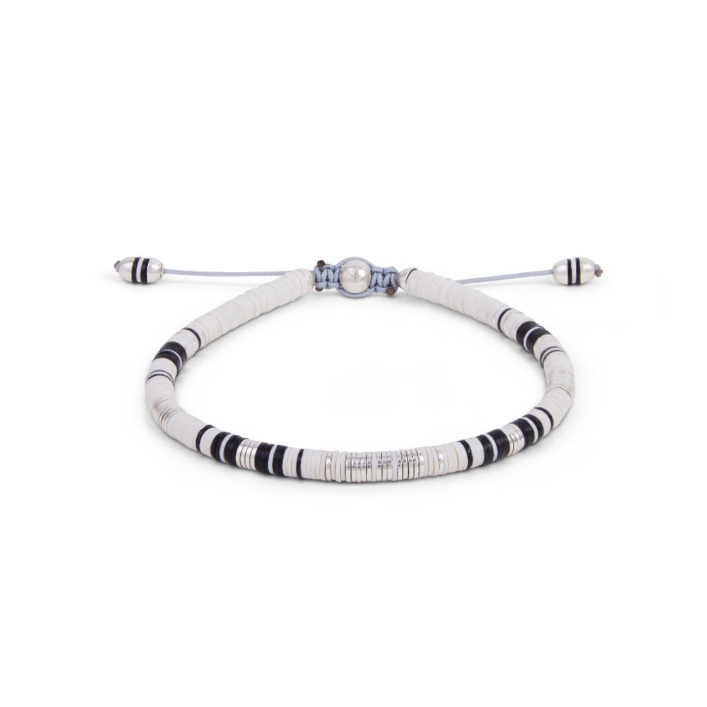 MAOR MCohen collection Rizon white African bead bracelet