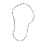 Sicar Necklace | White Pearls | Sterling Silver