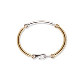 Two Tone Yellow Gold White Gold Solstice Bracelet- MAOR
