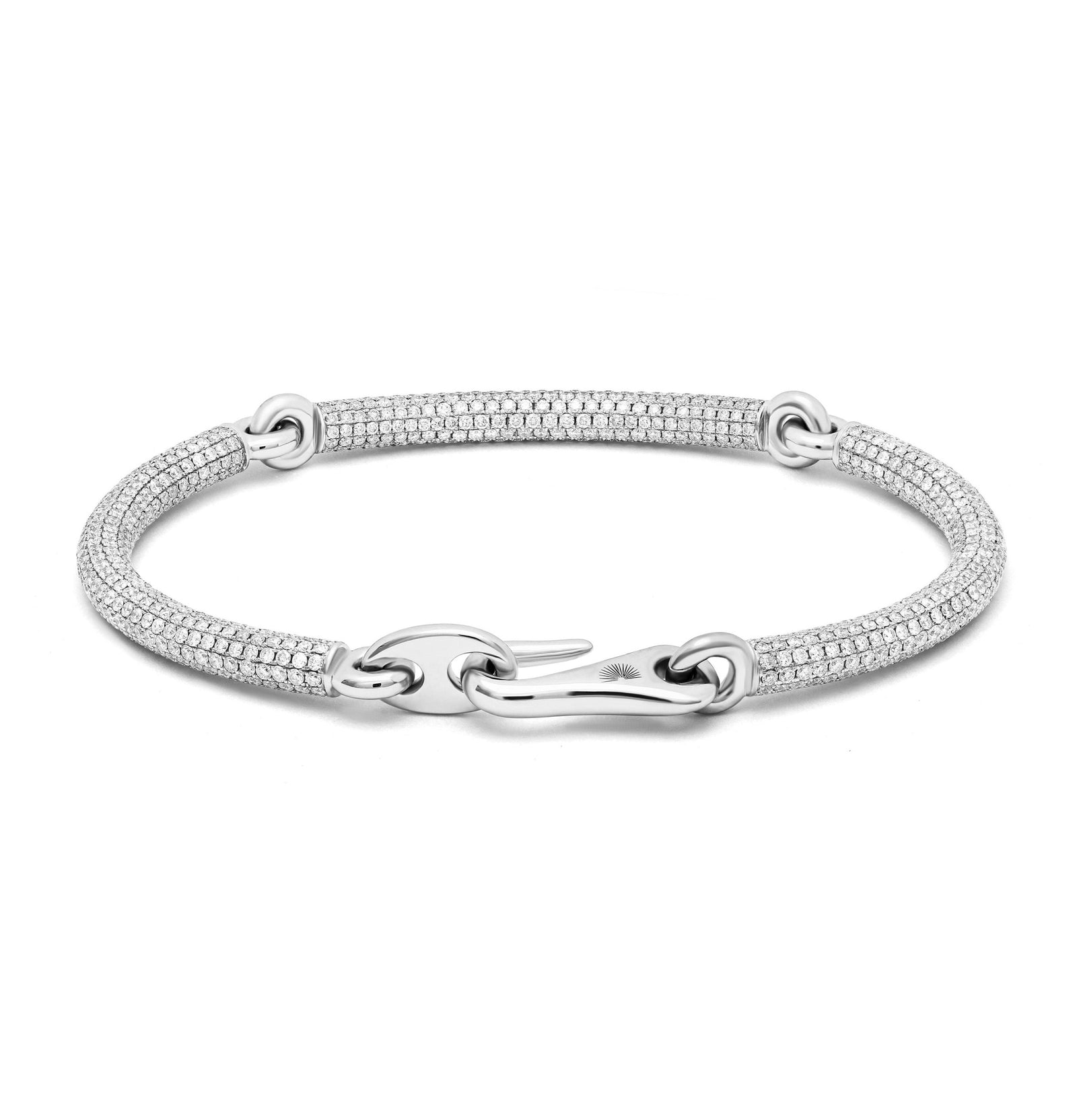 Solstice Bracelet | Full Pave I White Gold