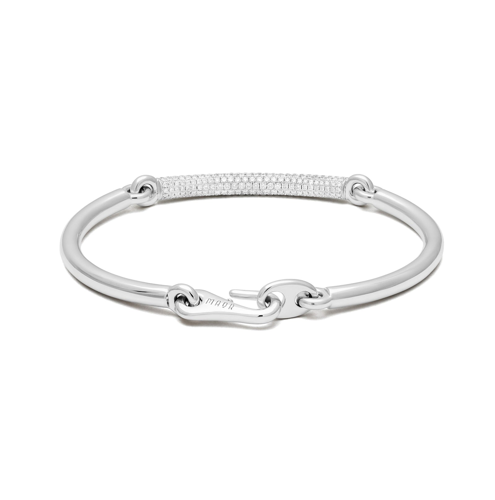 Solstice Bracelet | 1/3 Pave I White Gold