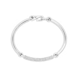 Solstice Bracelet | 1/3 Pave I White Gold