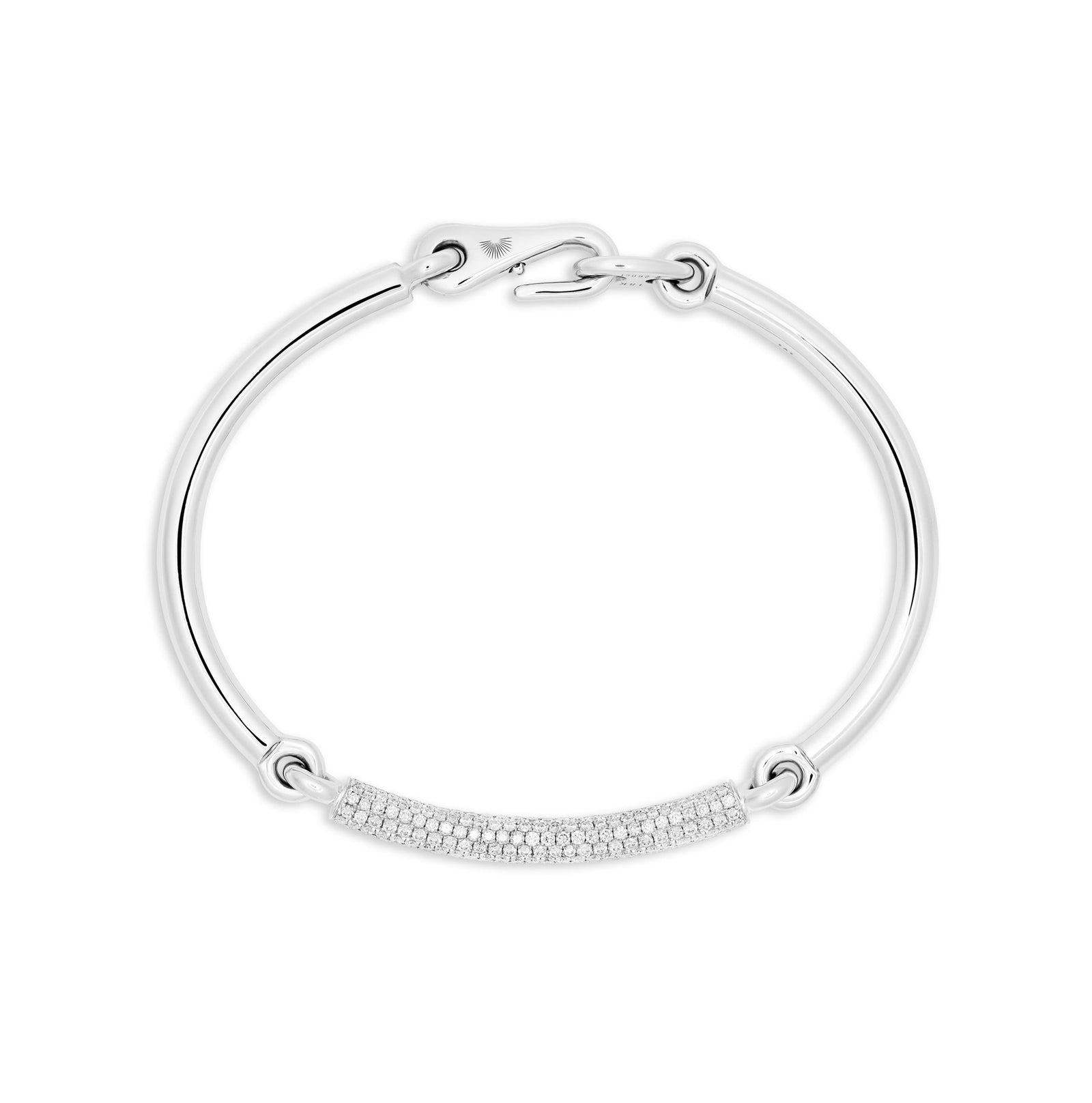 Solstice Bracelet | 1/3 Pave I White Gold