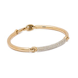 Solstice Bracelet | 1/3 Pave I Yellow Gold