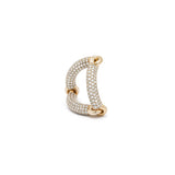 Solstice Ring | Full Pave | Yellow Gold