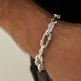 Solstice Link Bracelet | Sterling Silver