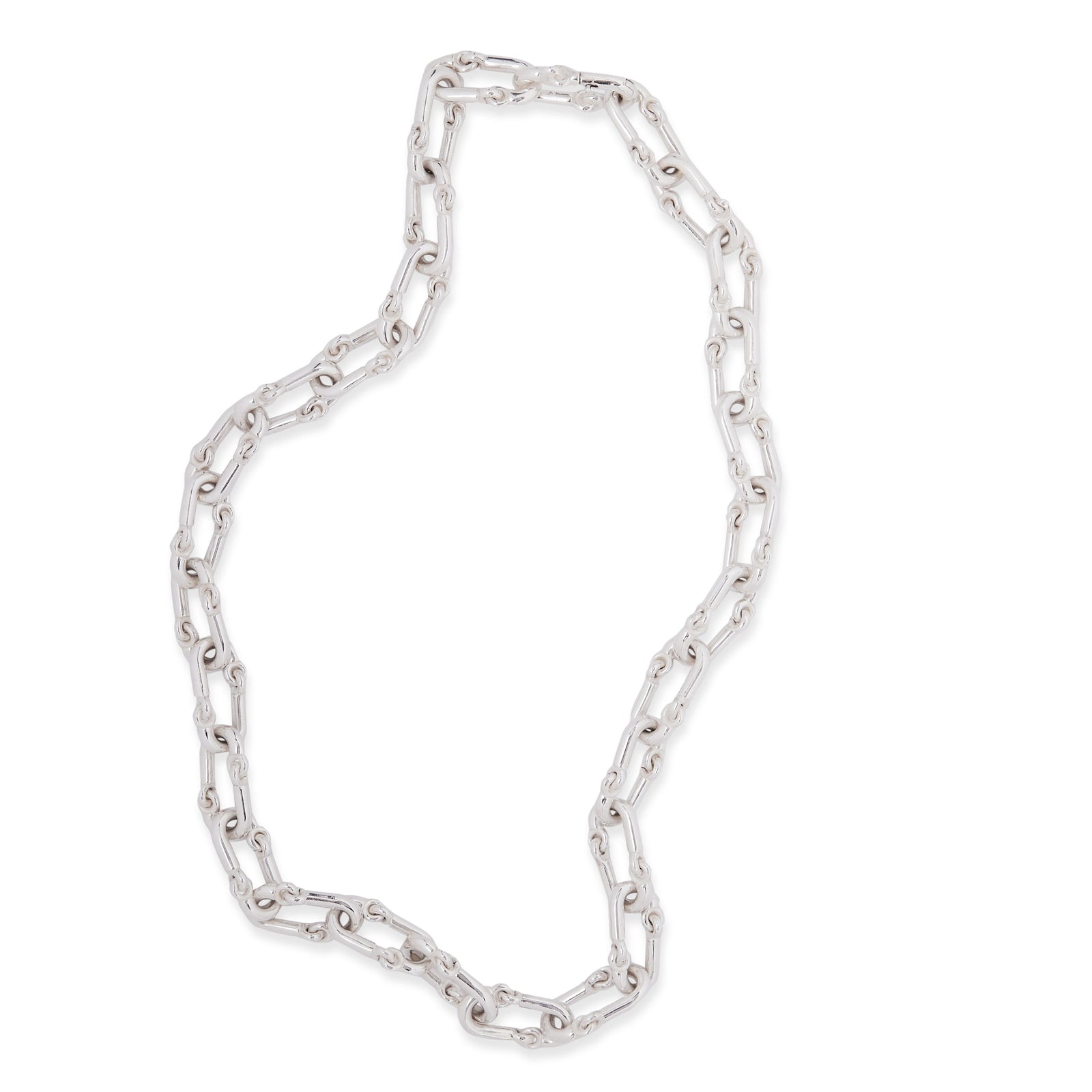 Solstice Link Necklace | Sterling Silver