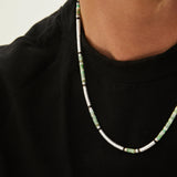 Sonoran Necklace | Chrysoprase Mix | Sterling Silver