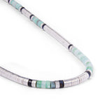 MAOR MCohen collection chrysoprase sterling silver necklace