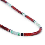 MAOR MCohen collection Sonoran Agate and Chryoprase bead necklace