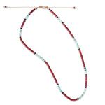 MAOR MCohen collection Sonoran Agate and Chryoprase bead necklace