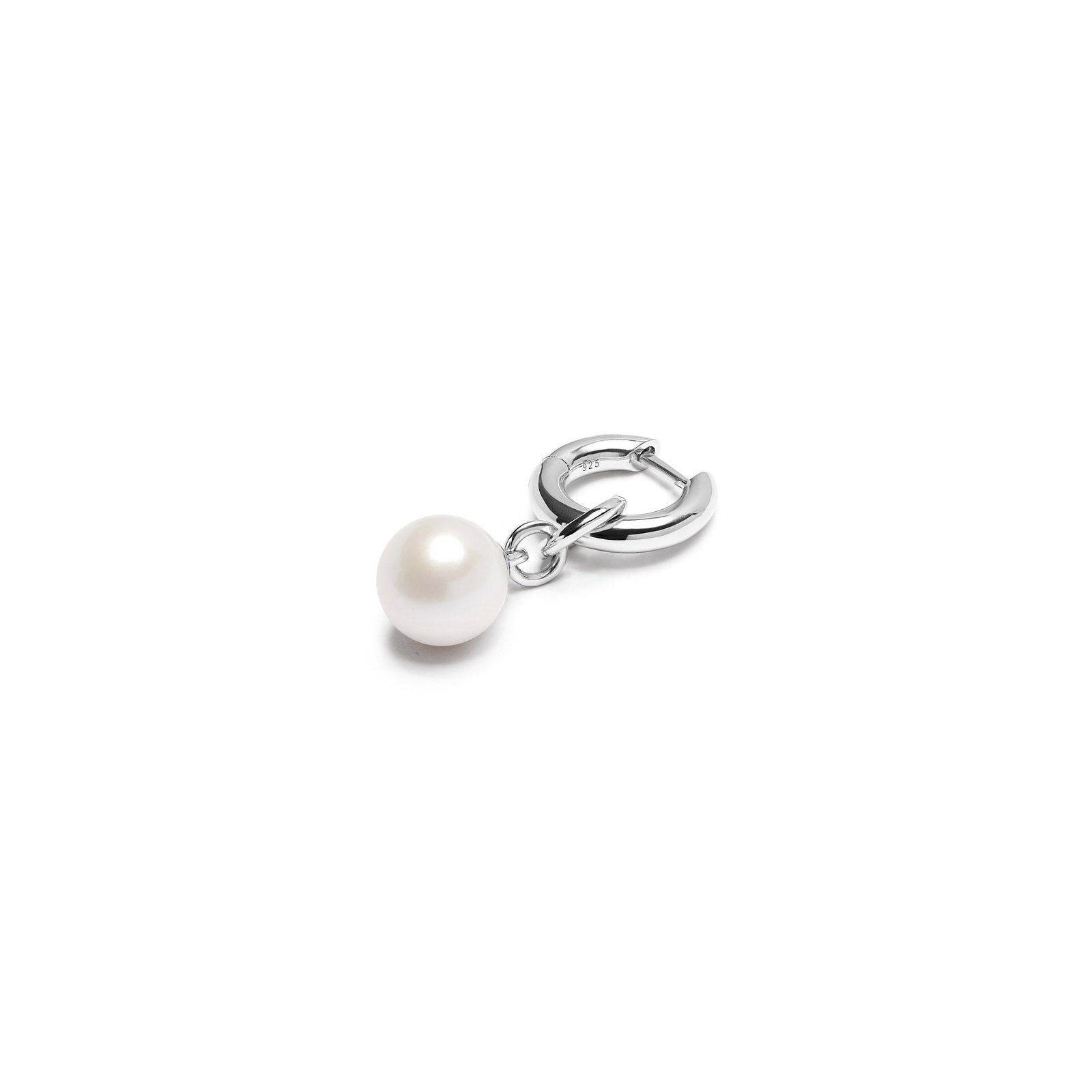 Tisha Single Earring | Pearl | Sterling Silver