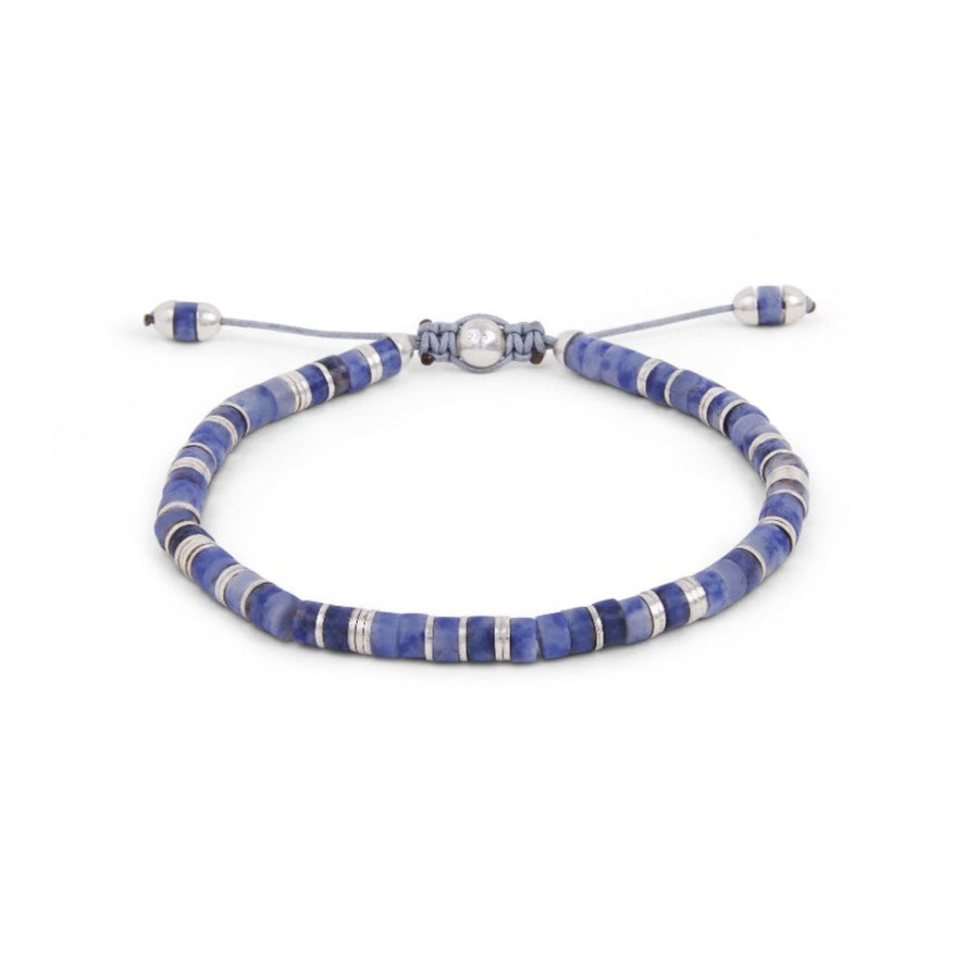 MAOR M.Cohen collection Tucson bracelet in sterling silver with blue aventurine