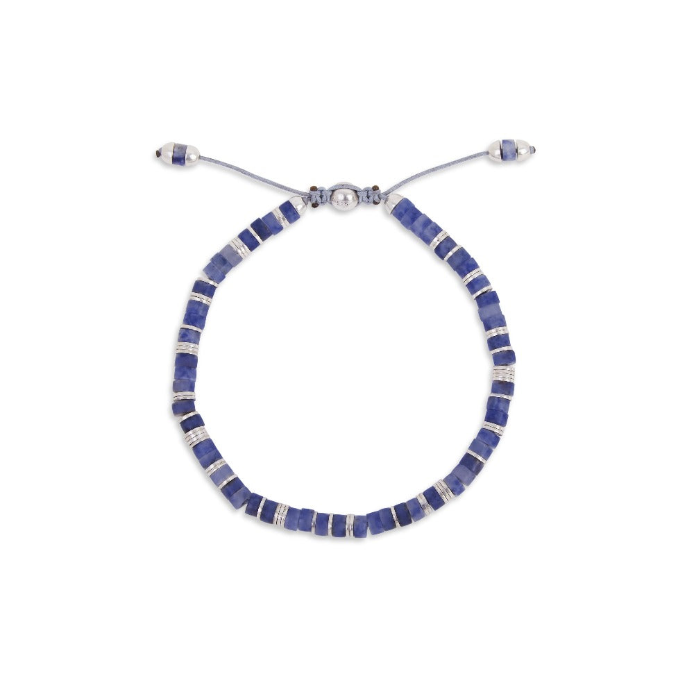 MAOR M.Cohen collection Tucson bracelet in sterling silver with blue aventurine