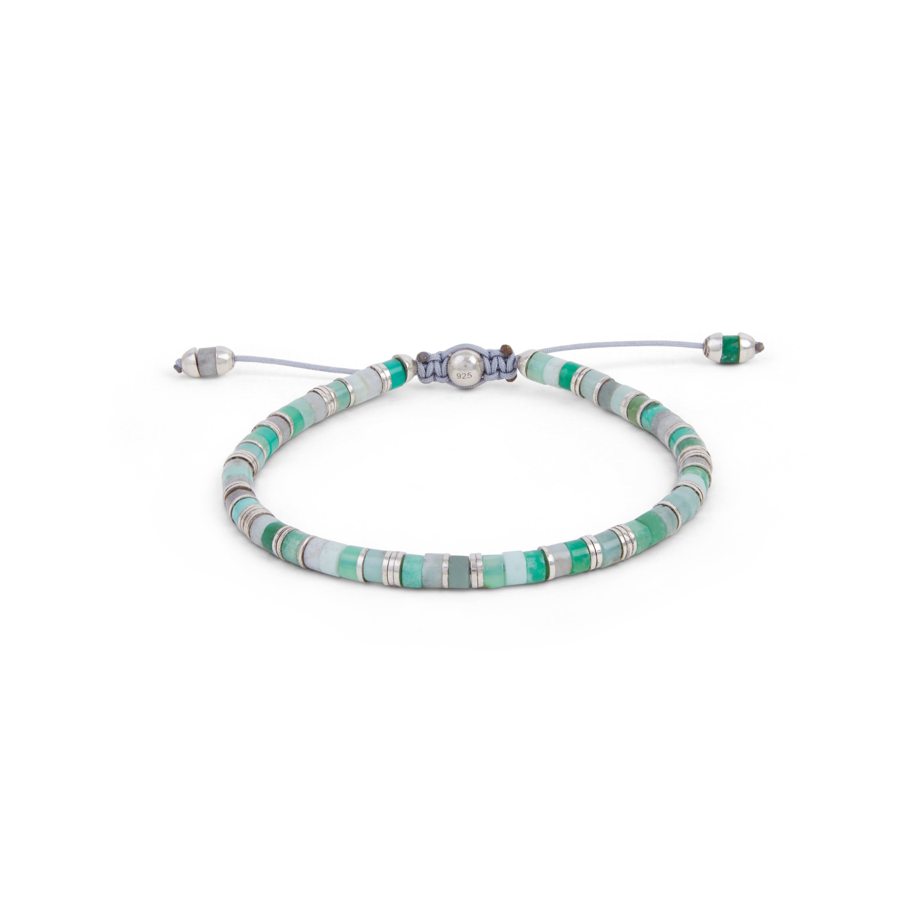 MAOR M.Cohen tucson bracelet in sterling silver and chrysoprase