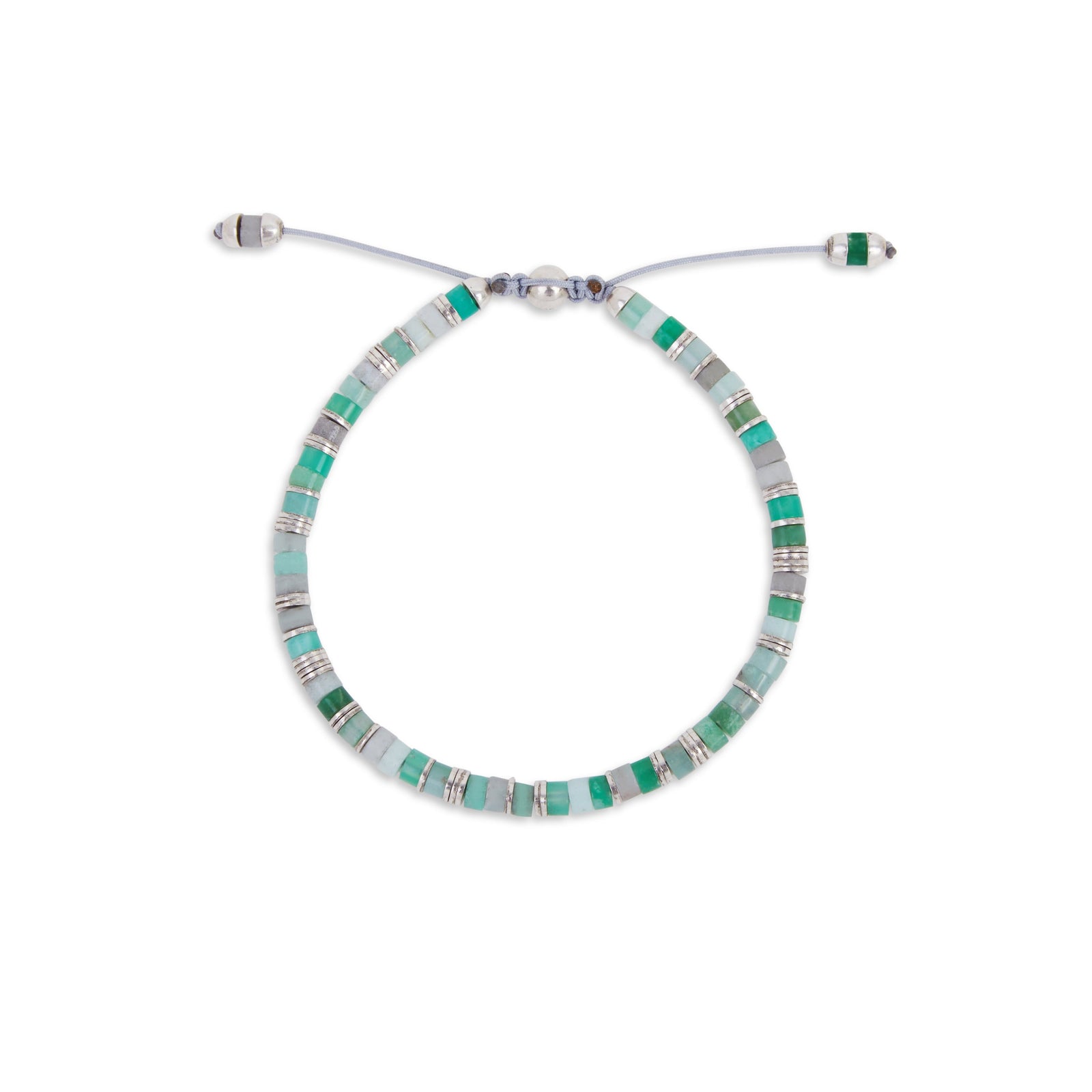 MAOR M.Cohen tucson bracelet in sterling silver and chrysoprase