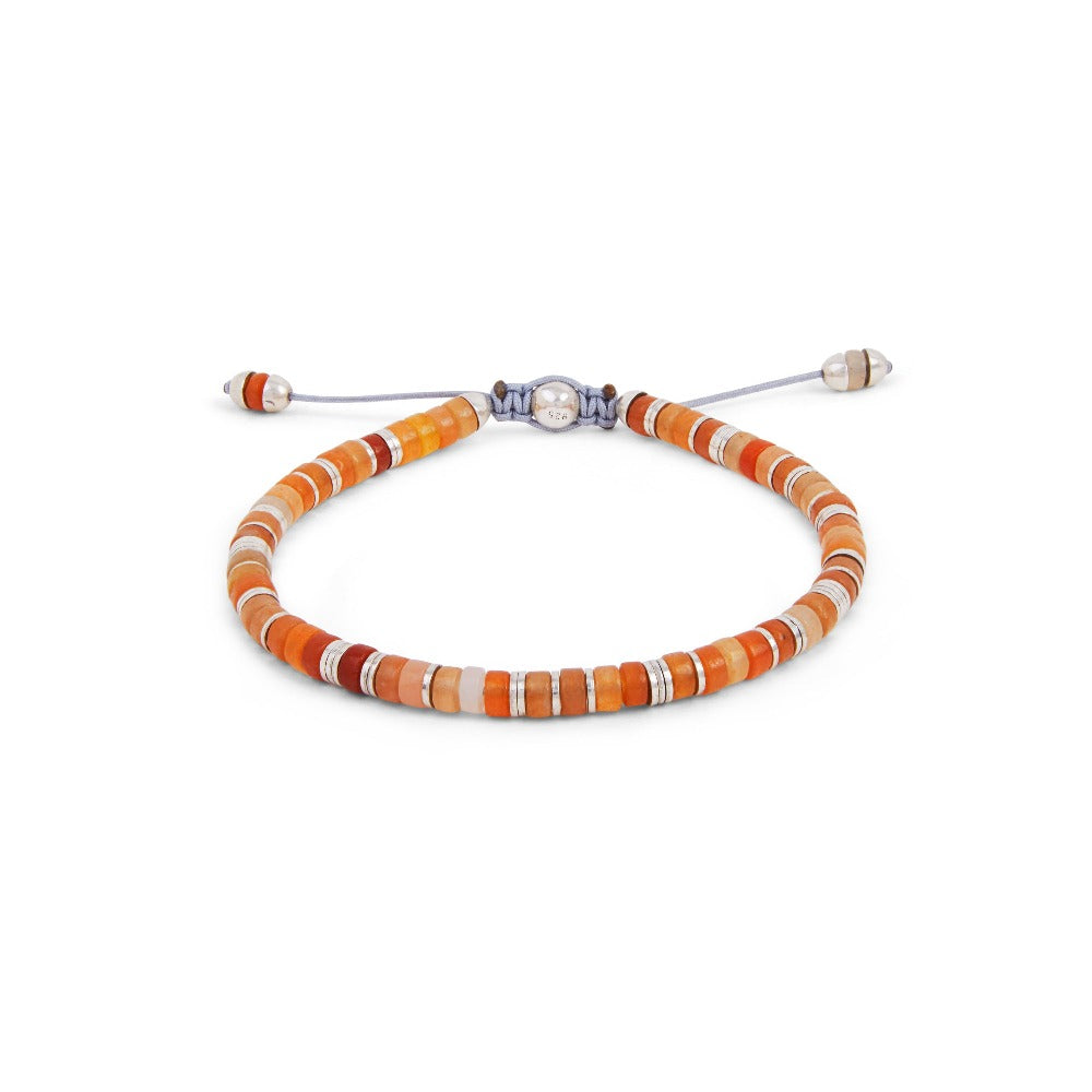 MAOR M.Cohen tucson bracelet in sterling silver and red aventurine