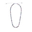 MAOR Tucson India agate and sterling silver bead necklace