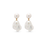 Baroque Pearl Earrings | Pair